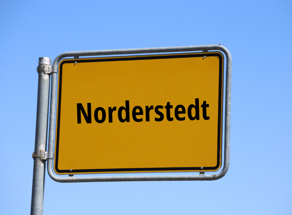 Ortsschild Norderstedt